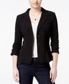 BCX JUNIORS' TWO-BUTTON BLAZER