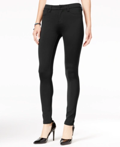 Celebrity Pink Juniors' Skinny Ponte Pants In Black