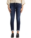 Silver Jeans Co. Women's Boyfriend Mid Rise Slim Leg Jeans In Indigo