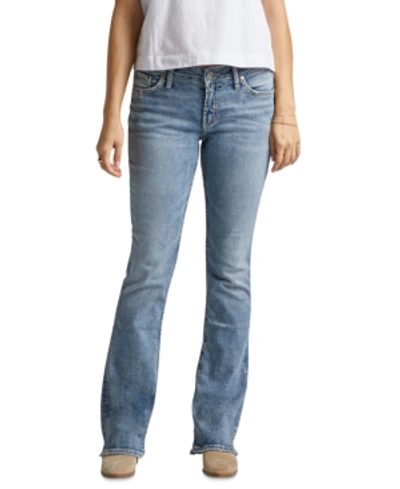 Silver Jeans Co. Elyse Slim Bootcut Jeans In Indigo