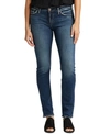Silver Jeans Co. Sliver Jeans Co. Avery Slim-leg Jeans In Indigo