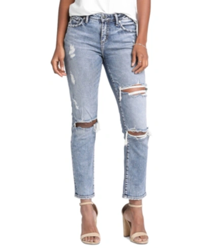 Silver Jeans Co. Banning Slim-leg Jeans In Blue