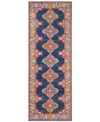 Surya Harput Hap-1037 Dark Blue 2'7" X 7'3" Runner Area Rug In Blue