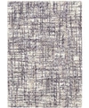 Jennifer Adams Home Orian Cotton Tail Cross Thatch 5'3" X 7'6" Area Rug In Taupe