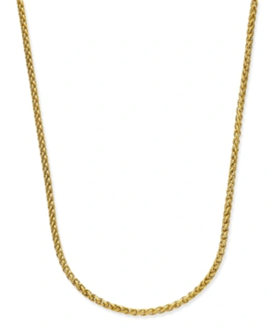 Sutton By Rhona Sutton Men's Gold-tone Chain Necklace