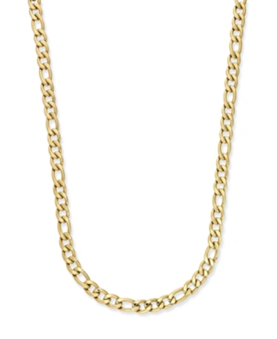 Sutton By Rhona Sutton Men's Gold-tone Chain Necklace