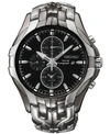 SEIKO MEN'S CHRONOGRAPH SOLAR EXCELSIOR TWO-TONE STAINLESS STEEL BRACELET WATCH 43MM SSC139