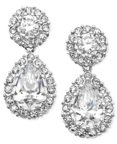 Eliot Danori Cubic Zirconia Pear Drop Earrings, Created For Macy's