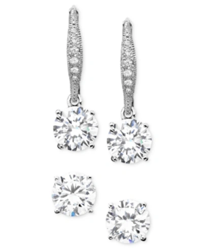 Eliot Danori Cubic Zirconia (1-1/4 Ct. T.w.) Earring Set, Created For Macy's