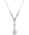 ELIOT DANORI CRYSTAL Y-NECK NECKLACE, CREATED FOR MACY'S