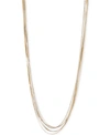 LONNA & LILLY IONA & LILLY GOLD- & SILVER-TONE CHAIN NECKLACE