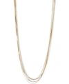 Lonna & Lilly Iona & Lilly Gold- & Silver-tone Chain Necklace In Gold