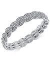 INC INTERNATIONAL CONCEPTS PAVE STRETCH BRACELET, CREATED FOR MACY'S