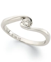 SIRENA DIAMOND (1/8 CT. T.W.) ENGAGEMENT RING IN 14K WHITE GOLD
