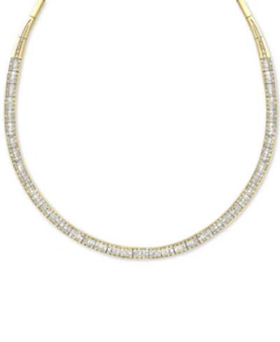 Effy Collection Classique By Effy Diamond Diamond Necklace (4-1/6 Ct. T.w.) In 14k Yellow Or White Gold In Yellow Gold