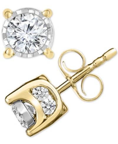 Trumiracle Diamond Stud Earrings (3/4 Ct. T.w.) In 14k White Gold, Rose Gold Or Gold In Yellow Gold