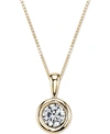 Sirena Energy Diamond Pendant Necklace (1/5 Ct. T.w.) In 14k Gold, White Gold Or Rose Gold In Yellow Gold