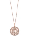 EFFY COLLECTION EFFY DIAMOND DISC PENDANT NECKLACE (1/4 CT. T.W.) IN 14K WHITE, ROSE, OR YELLOW GOLD