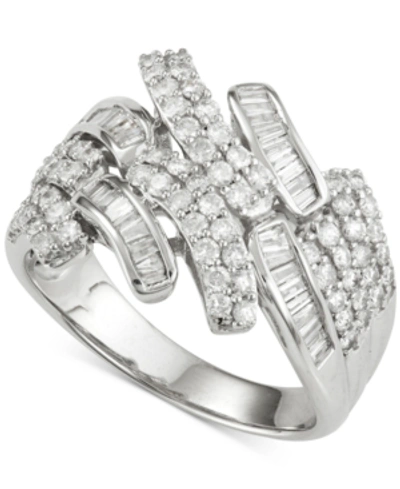 Wrapped In Love Diamond Ring (1 Ct. T.w.) In 14k White Gold, Created For Macy's