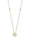 EFFY COLLECTION BUBBLES BY EFFY DIAMOND BEZEL 18" PENDANT NECKLACE (1/2 CT. T.W.) IN 14K WHITE, YELLOW OR ROSE GOLD