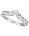 Le Vian Baguette Frenzy Diamond Ring (1/2 Ct. T.w.) In 14k White Gold In White Gold