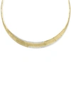 Effy Collection Effy Diamond Border 16" Collar Necklace (9/10 Ct. T.w.) In 14k Gold In Yellow Gold