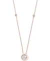 EFFY COLLECTION BUBBLES BY EFFY DIAMOND BEZEL 18" PENDANT NECKLACE (1/2 CT. T.W.) IN 14K WHITE, YELLOW OR ROSE GOLD