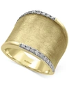 EFFY COLLECTION D'ORO BY EFFY DIAMOND WIDE BAND (1/4 CT. T.W.) IN 14K GOLD