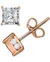 Trumiracle Diamond Stud Earrings (1/2 Ct. T.w.) In 14k White, Yellow Or Rose Gold In Rose Gold
