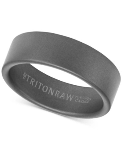 Triton Pure Raw Men's Band In Tungsten In Black