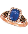 Le Vian Blueberry Tanzanite (2 Ct. T.w.), Nude Diamonds (1/3 Ct. T.w.) & Chocolate Diamonds (1/8 Ct. T.w.) R In Tanzanite