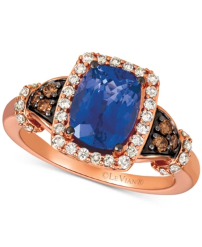 Le Vian Blueberry Tanzanite (2 Ct. T.w.), Nude Diamonds (1/3 Ct. T.w.) & Chocolate Diamonds (1/8 Ct. T.w.) R