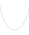 Giani Bernini Sterling Silver Necklace, 18" Dot Dash Chain In Silver