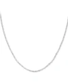 Giani Bernini Sterling Silver Necklace, 18" Dot Dash Chain In Silver