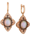 LE VIAN CRAZY COLLECTION MULTI-GEMSTONE DROP EARRINGS (5-7/8 CT. T.W.) IN 14K ROSE GOLD
