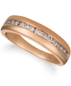 LE VIAN HIS BY LE VIAN NUDE DIAMONDS (1/2 CT. T.W.) BAND IN 14K ROSE GOLD