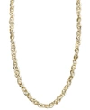 ITALIAN GOLD 14K GOLD NECKLACE, 16" PERFECTINA CHAIN NECKLACE (1-1/8MM)