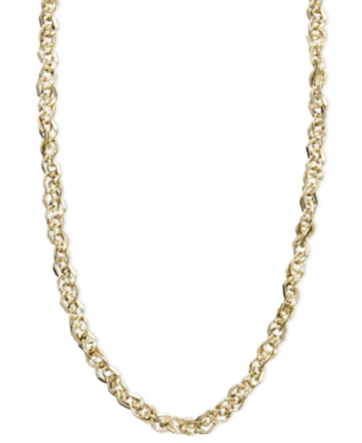 Italian Gold 14k Gold Necklace 16 Perfectina Chain Necklace 1 1 8mm In Yellow Gold ModeSens