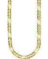 ITALIAN GOLD FIGARO LINK 28" CHAIN NECKLACE IN 14K GOLD