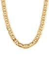Italian Gold Mariner Link Chain 24" Necklace In 10k Gold In Yellow Gold