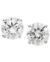 ARABELLA CUBIC ZIRCONIA STUD EARRINGS IN 14K GOLD