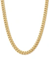 Italian Gold Curb Link 24" Chain Necklace In 10k Gold In Yellow Gold
