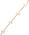 EFFY COLLECTION EFFY CULTURED FRESHWATER PEARL STATION BRACELET (5-1/2-6MM) IN 14K GOLD (ALSO AVAILABLE IN 14K WHITE