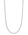 GIANI BERNINI GIANI BERNINI 20" SPARKLE LINK CHAIN NECKLACE IN STERLING SILVER, CREATED FOR MACY'S (ALSO IN 18K GO