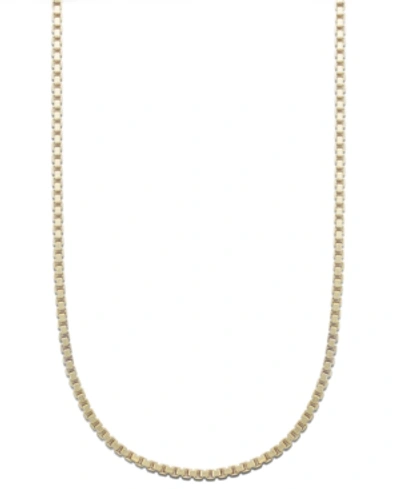Giani Bernini 18k Gold Over Sterling Silver Necklace, 24" Box Chain