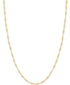 Italian Gold 18" Singapore Chain Necklace (7/8mm) In 14k Gold In Gold
