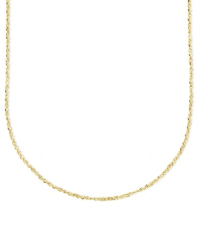 Italian Gold 14k Gold 20" Perfectina Chain Necklace (1-1/8mm) In Yellow Gold