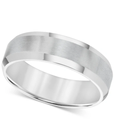 Triton Men's Stainless Steel Ring, Smooth Comfort Fit Wedding Band