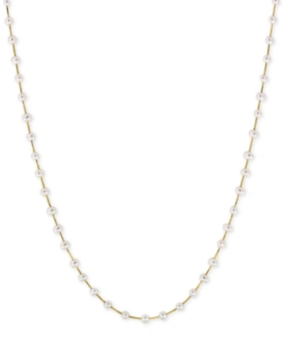 EFFY COLLECTION EFFY CULTURED FRESHWATER PEARL (3MM) STATEMENT NECKLACE IN 14K GOLD, 14K WHITE GOLD OR 14K ROSE GOLD