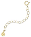 Giani Bernini 18k Gold Over Sterling Silver Extension Chain Necklace, 2 Inch Chain Extender In Gold